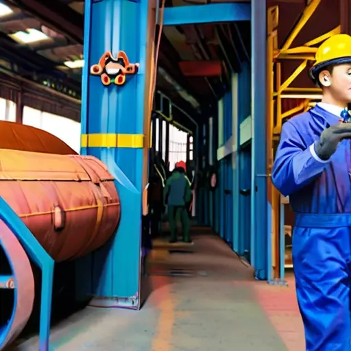 На металлургическом предприятии запустили обновлённый сервисный участок