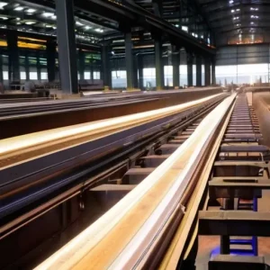 Подготовка металла к прокатке на промышленном участке