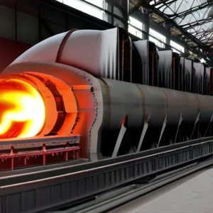 Работа участка подготовки вторичного сырья в металлургическом цикле