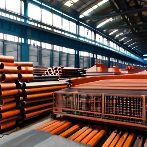 Завод цветной металлургии нарастил выпуск продукции для промышленного сектора