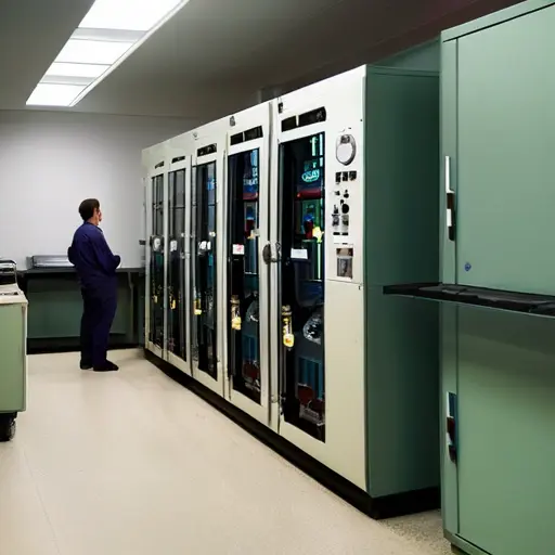 Производственные операции на участке спектрального контроля металла