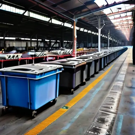 Организация переработки возвратных материалов внутри металлургического предприятия