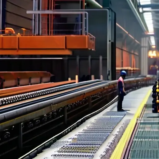 Как организован непрерывный производственный цикл на металлургическом комбинате