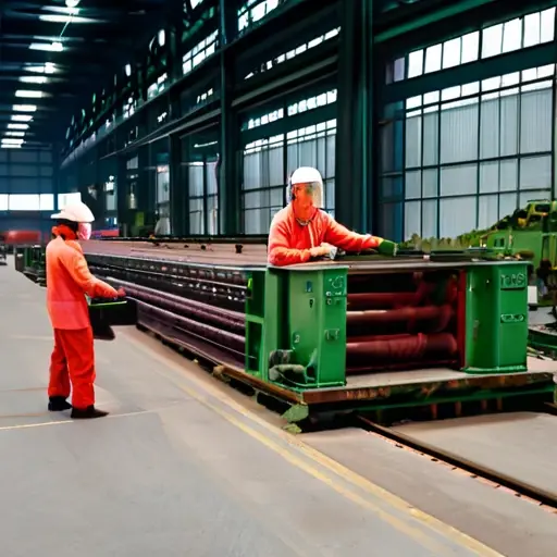 Производственные операции на участке непрерывного литья заготовок