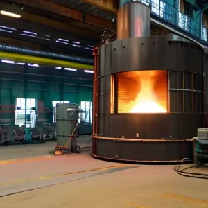 Работа нагревательных печей в процессе подготовки металла к деформации