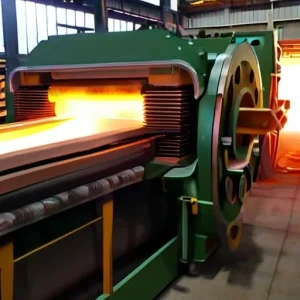 Настройка прокатной клети перед выпуском новой партии металла