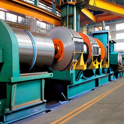 Производственные процессы на стане холодной прокатки