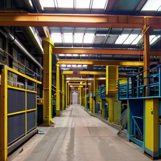 Производственная территория металлургического предприятия в экологическом измерении