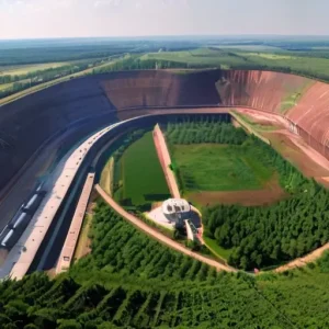 Металлургическое предприятие и состояние окружающего пространства