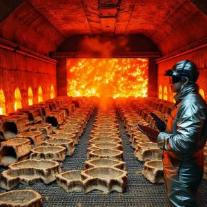 Фото по теме: Зачем сушат готовые литейные стержни в специальных печах